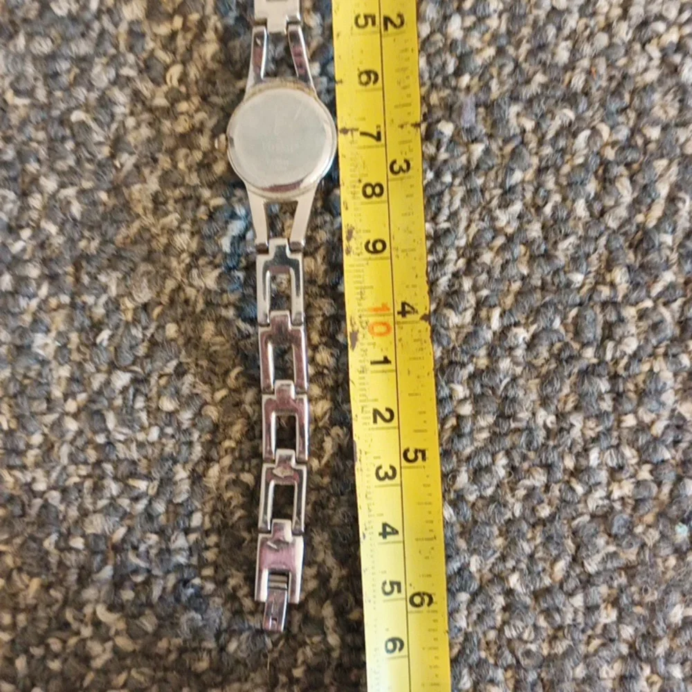 Fossil F2 ES9378 white dial bracelet women's watch